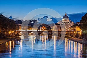 St. PeterÃ¢â¬â¢s Basilica in Rome, Italy photo